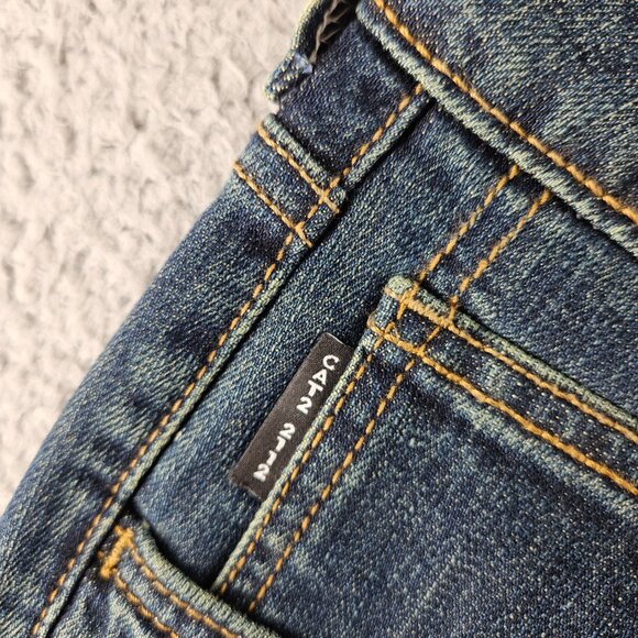 Bulwark FR Jeans Women 10 33x33 Blue High Rise Straight Flame Resistant Curvy - Picture 3 of 16